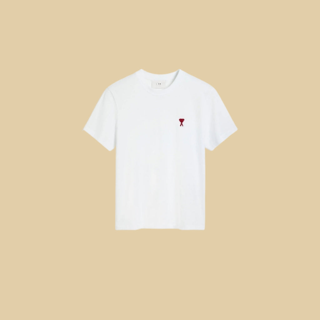Ami Paris De Cœur T-Shirt For Men - White