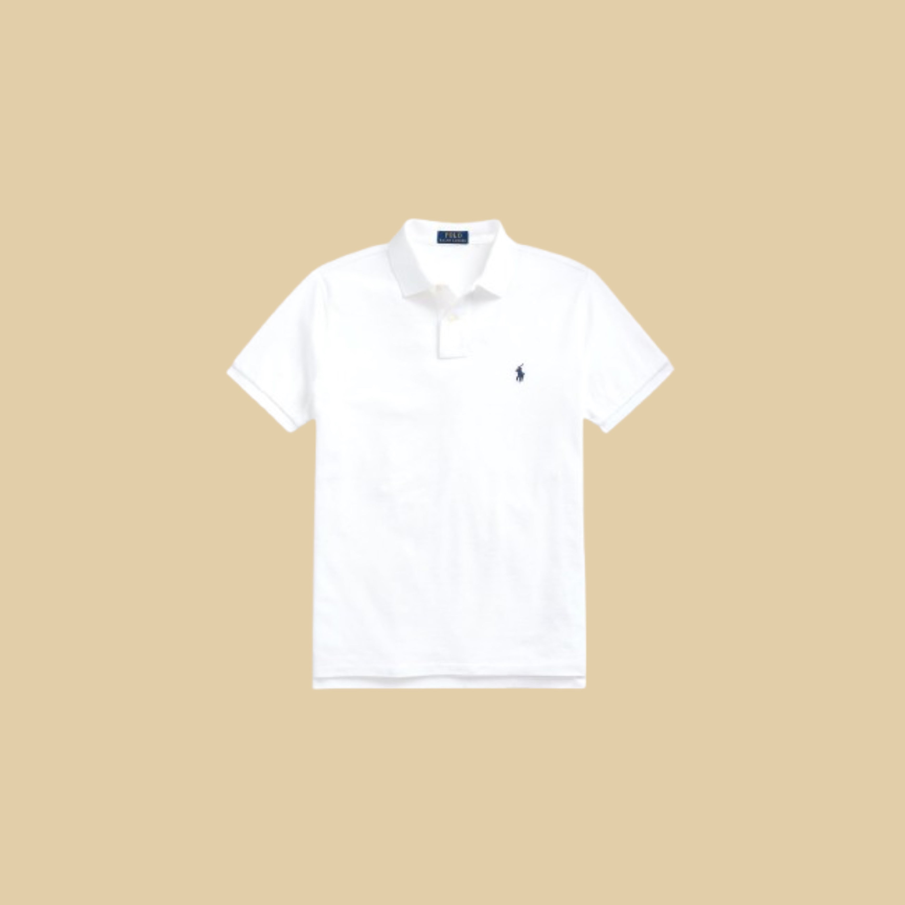 Ralph Lauren - White Polo Shirt For Men